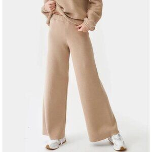 Mila Vert Knit Long Trousers